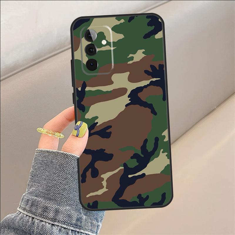 Funda con Patrón de Camuflaje para Samsung Galaxy A54 A14 A36 A16 A33 A56 A26 A15 A55 A53 A35 A22 A32 A52 A34 A05 A06