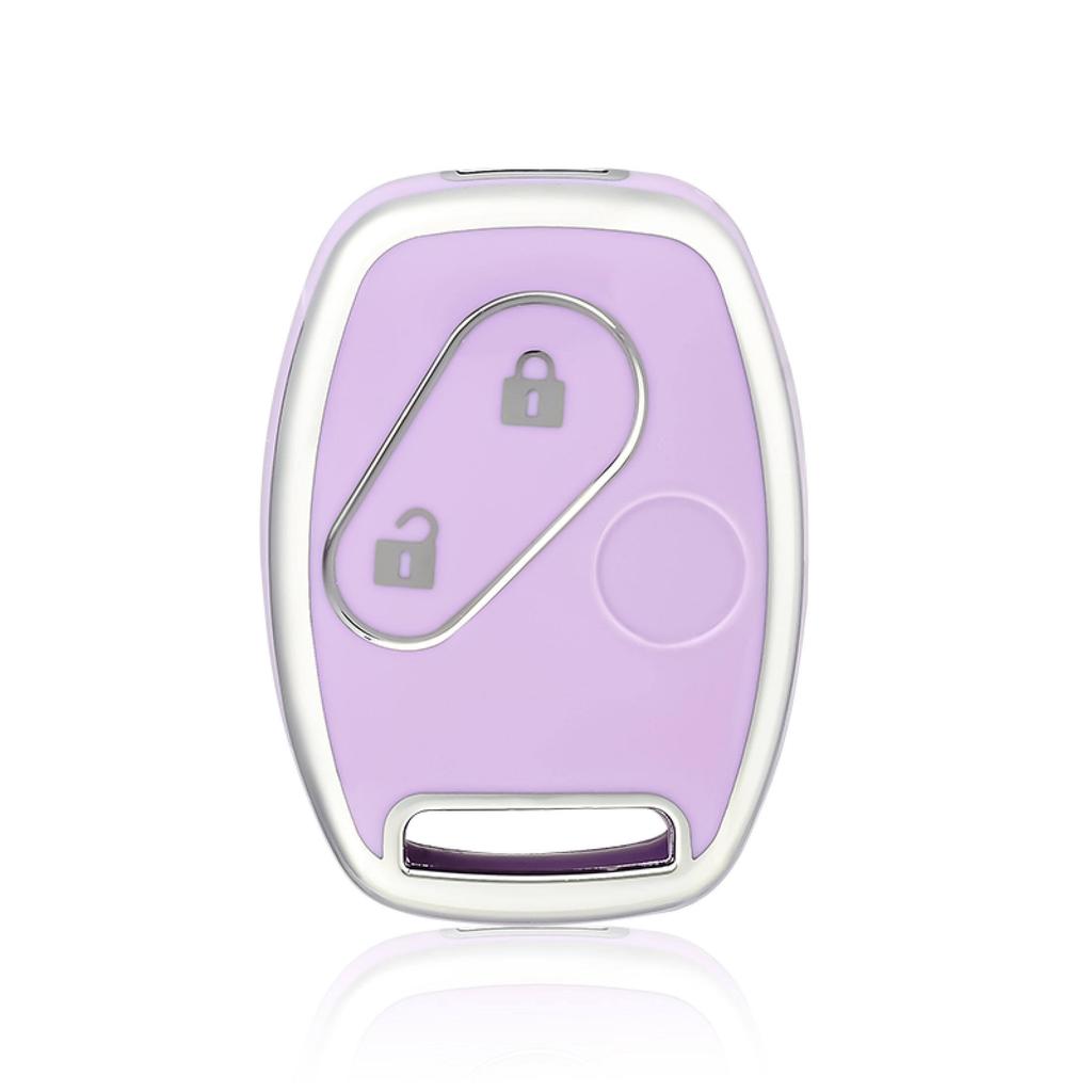 2/3 Buttons Soft TPU Car Key Case Cover for Honda Fit CIVIC JAZZ Pilot Accord CR-V Freed Freed Pilot StepWGN Insight Key Shell