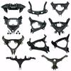 Motorcycle Aluminum Black Front Headlight Fairing Bracket For Yamaha R1 2002-2014 R6 1999-2016 Honda CBR600RR 1000RR 2003-2006