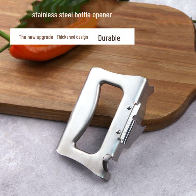 Jiwanggu 2-in-1 Stainless Steel Can & Bottle Opener (3-Pack)