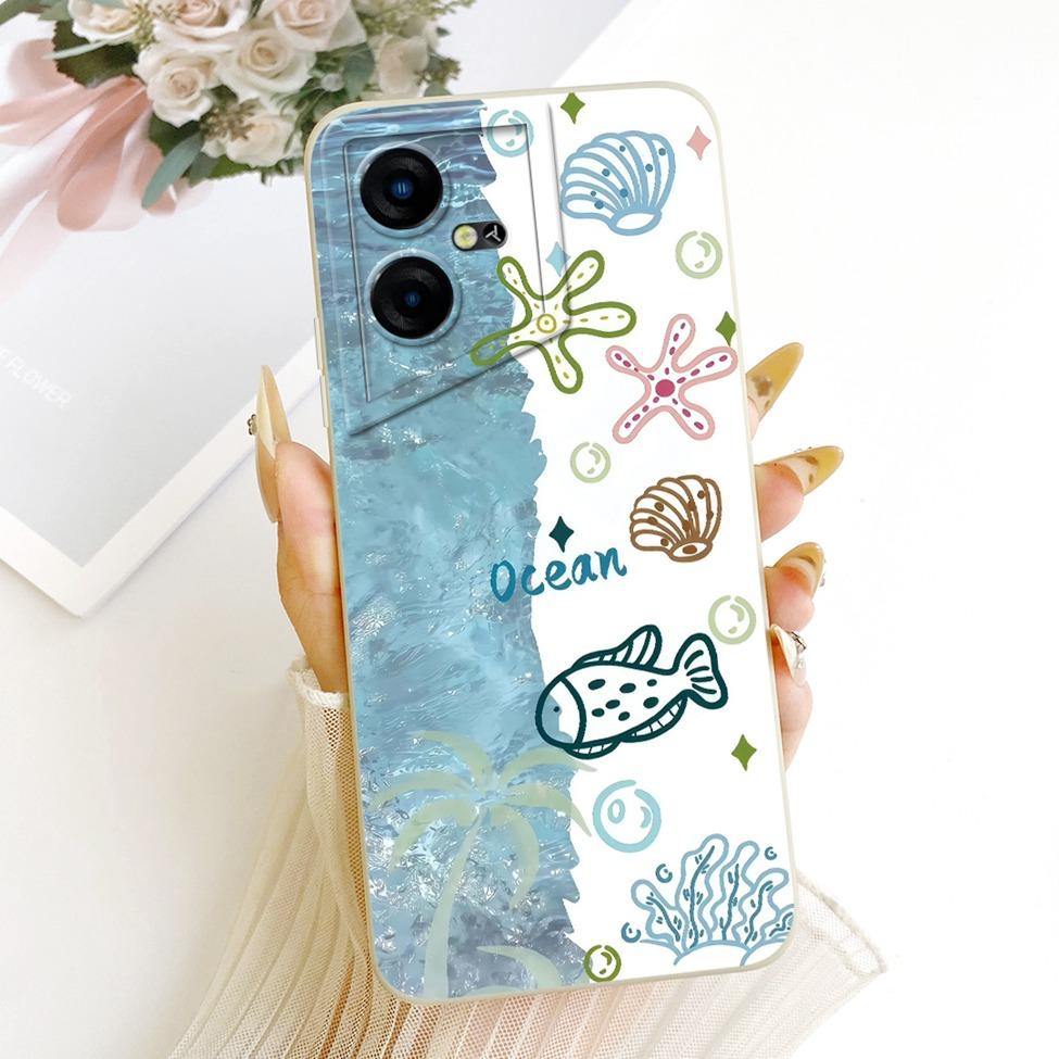 For Tecno Pova Neo3 Case Luxury Fashion Cool Kawaii Cute Painted Silicone Funda For Techno Pova Neo 3 LH6n Casing