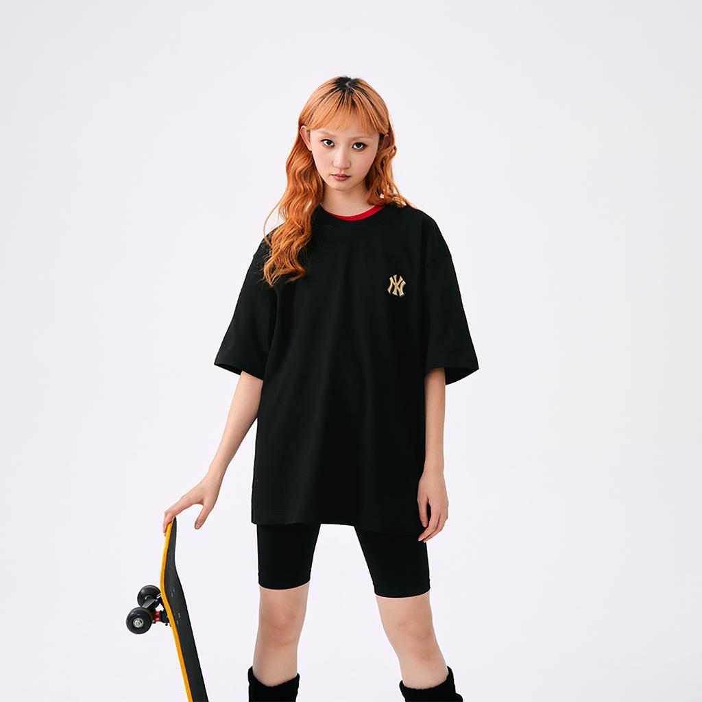 New MLB New York Yankees SS25 T Shirt Unisex Black 3ATSQ0251-50BKS