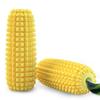 Dingdong Pet Dog Corn Thread Toothbrush 5.5 X 14.7 Cm, Yellow, 1 Piece