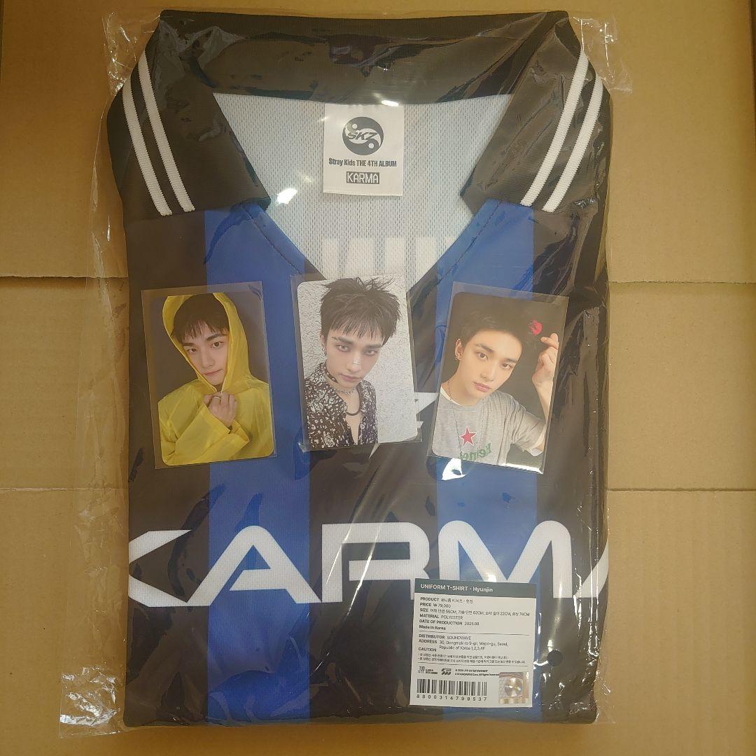 

[Б/У] Футболка-униформа Хёнджина