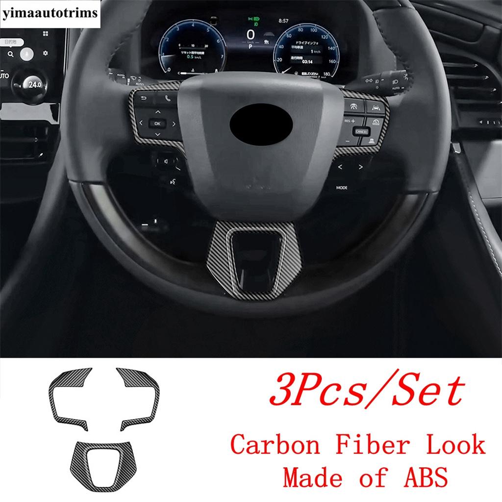 

Seat Adjust Button Panel / Steering Wheel / Air AC Vent Cover Trim Accessories For Toyota Alphard Vellfire 40 Series 2024 Steering Wheel Frame