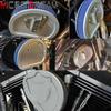 Cotton Gauze High-Flow Air Filters Intake Air Cleaner For Harley Dyna Street Fat Bob Super Glide Custom FLD FXD FXDF FXDB FXDC