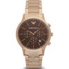 Renato Large Brown Metal Men's Quartz Chronograph AR2504