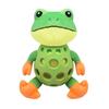 Dog Toy Plush Frog Interactive Squeaky Frog Pet Toy Bite Resistant Chew Toy Boredom Companion Toy for Small Large Dogs Puppies