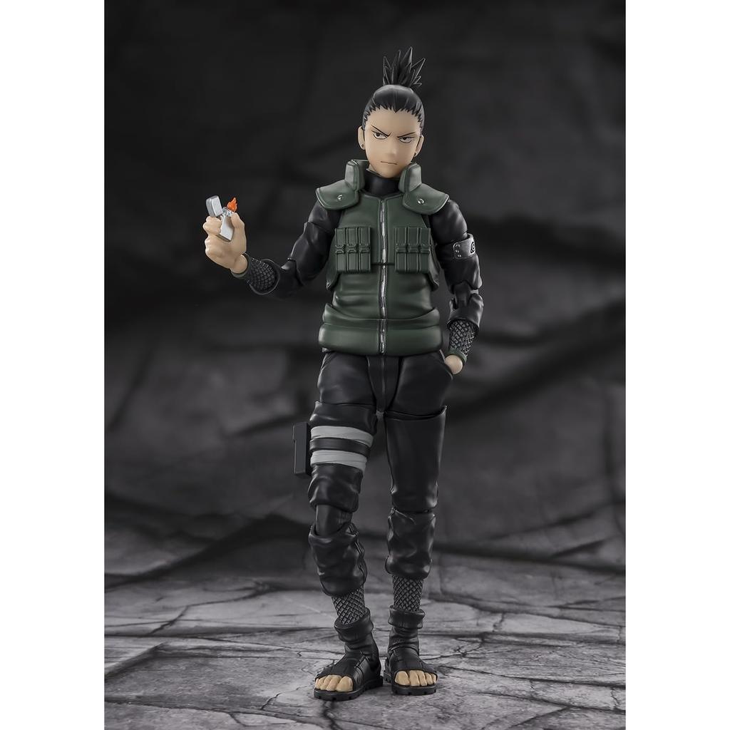 Naruto Shippuden Shikamaru Nara S.H. Figuarts TAMASHII NATIONS 145mm PVC ABS Painted Action Figure