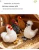 Grenzüberschreitende Simulations-Geflügel-Serie: Hahn, Henne, Truthahn, Schwarzes Huhn Plüschfiguren