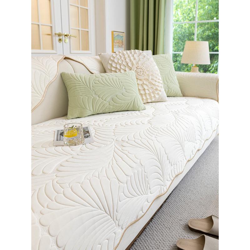 Sofa Cover Towel Latex Sofa Cushion Summer Ice Pad Cool Feeling Cushion Non-Slip Leather Sofa Cover