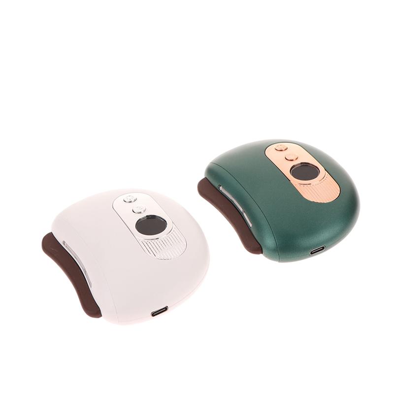 Usb Electric Guasha Massager Stone Heating Vibration Scraping Board Neck Back Massage Face Skin Gua Sha Facial Lifting Tools