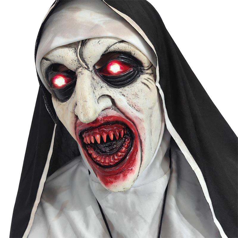 

Новая забавная маска клоуна с регулируемыми отверстиями для глаз для вечеринок на Хэллоуин, косплея и розыгрышей, аксессуар для взрослого латексного костюма.