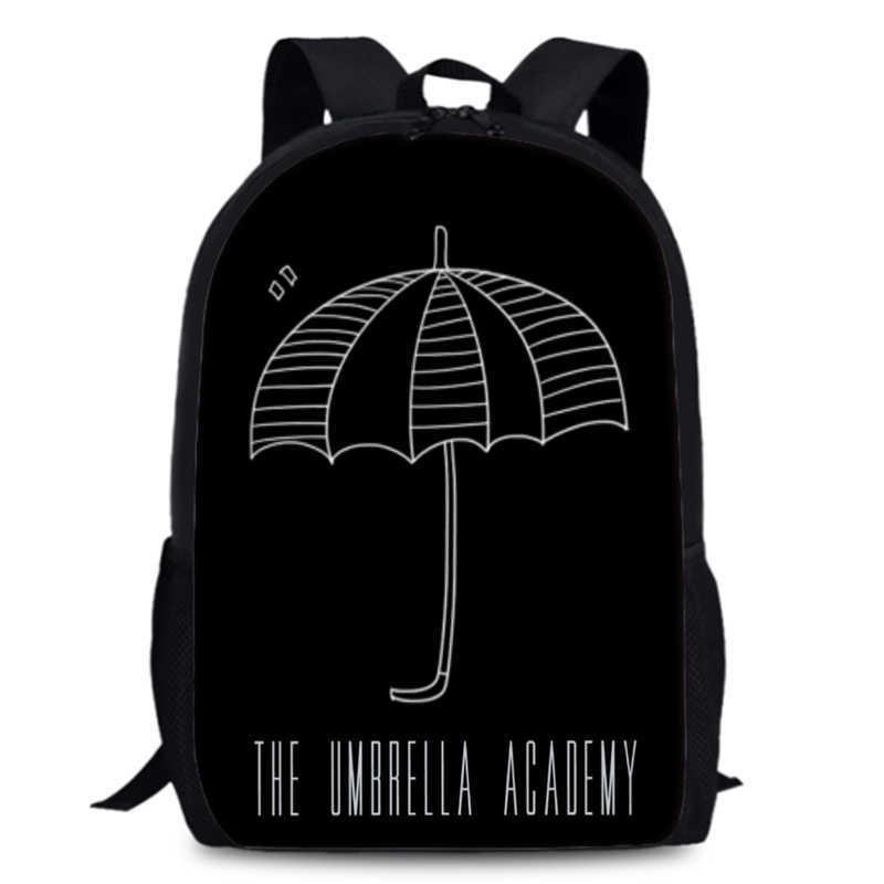 Umbrella Academy Backpack For Elementary School Stylish Durable And Breathable Oxford Cloth Design