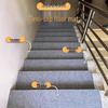 Alfombrilla Antideslizante Ecológica para Escaleras - Resistente al Desgaste, Silenciosa, Pegatinas de Alfombra de Cobertura Total