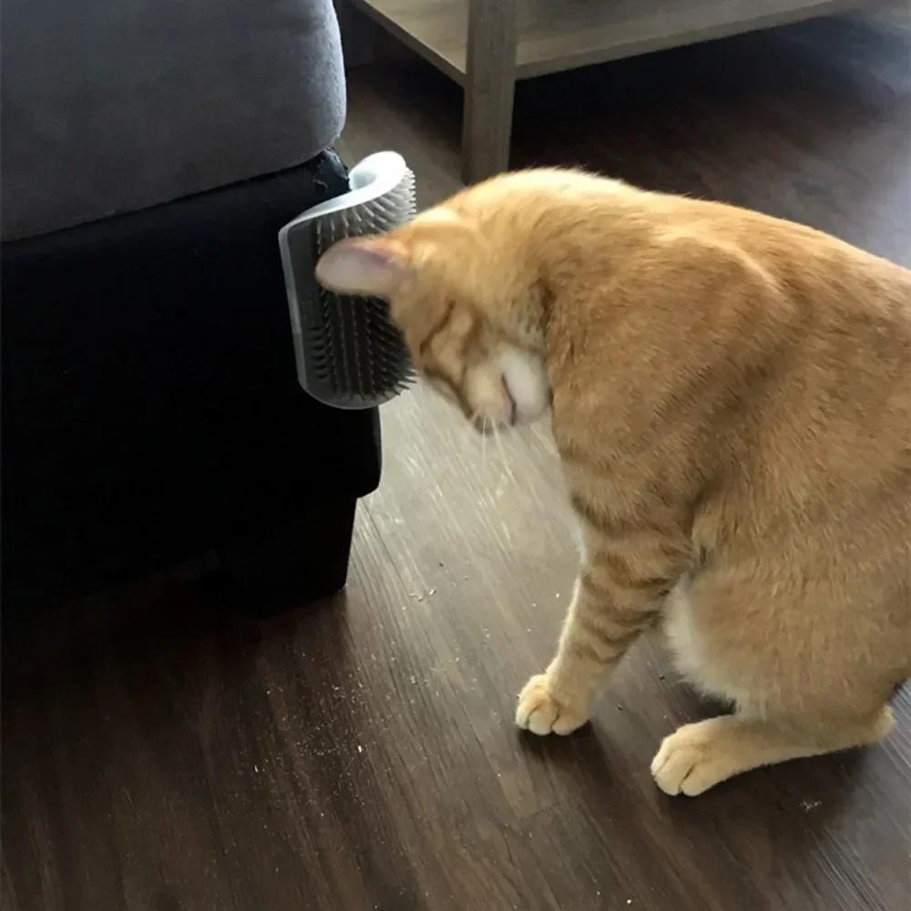 Cat Grooming Device Pet Wall Corner Combs Tool Household Cats Comfort Massage Utility Tools Small-scale Simple Pet Accessories