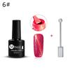Mtssii 7ml Cat Eyes UV Gel Soak Off Nail Polish with Double-head  Magnet Stick DIY Manicure Kit Set