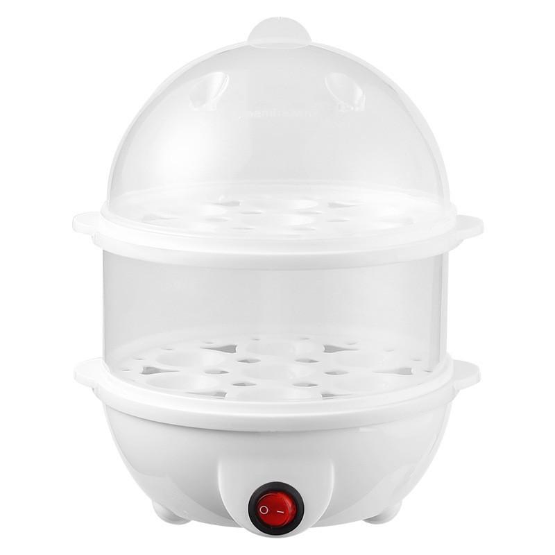 Stainless Steel Egg Cooker With Multifunction Boiling Steaming For Kitchen Home Food Prep