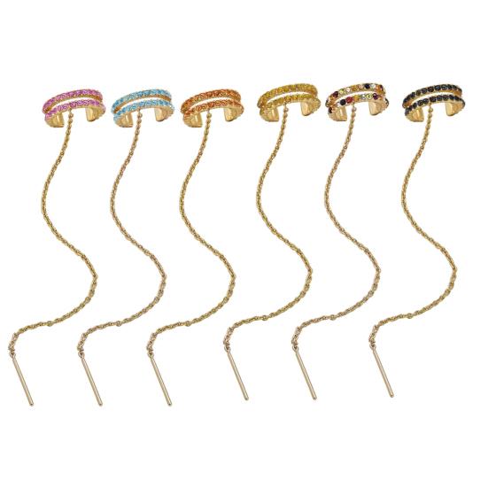 Ohrclips im Hakenstil, feine Verarbeitung, leicht, langlebig, Valentinstag-Ohrschmuck für Dating