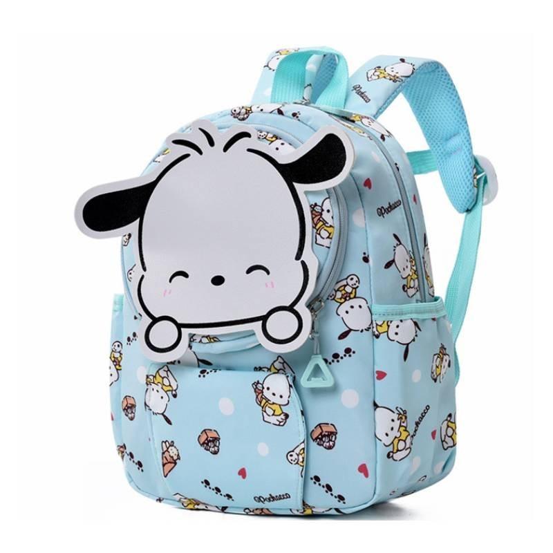 Zaino per Bambini Adorabile Cartone Animato Kuromi Leggero in Nylon per Bambine Bambini Scuola Materna e Asilo