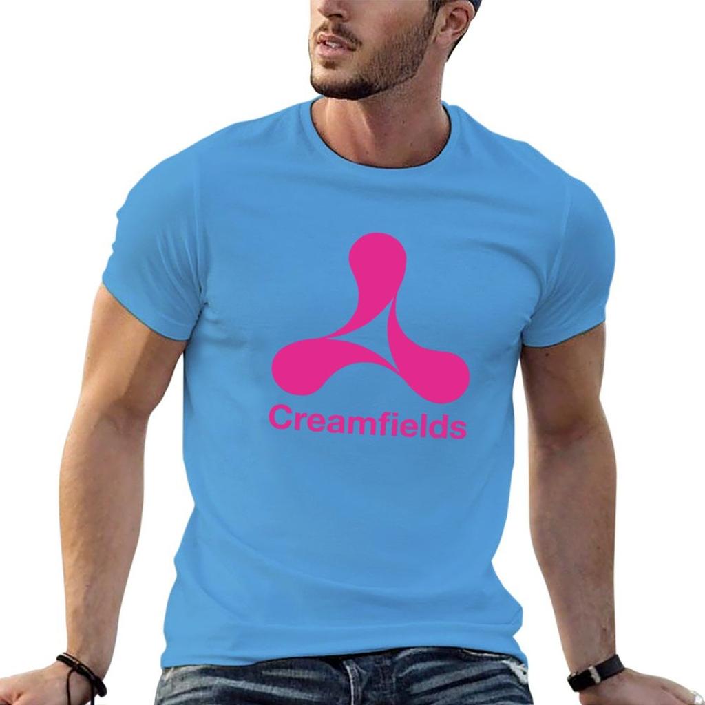 Creamfields Tanz- und Musikfestival T-Shirt T-Shirts Grafik T-Shirt Vintage Neue Ausgabe T-Shirts Herren