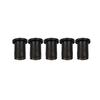10pcs Motorcycle M4 M5 M6 Metric Rubber Windshield Windscreen Screws Bolts Nut Metric Rubber Well Nuts Fastener Screws