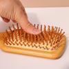 TEMU Wood Air Cushion Comb Cross-border Nanzhu Hair Comb Anti-static Hair Comb Large Board Comb Massage Comb x Comb Bamboo