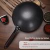 Hakka Fragrance Zhangqiu Iron Wok with Lid