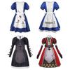 Alice: Traje de Cosplay de Empregada Real Madness Returns - Fantasia Lolita de Halloween