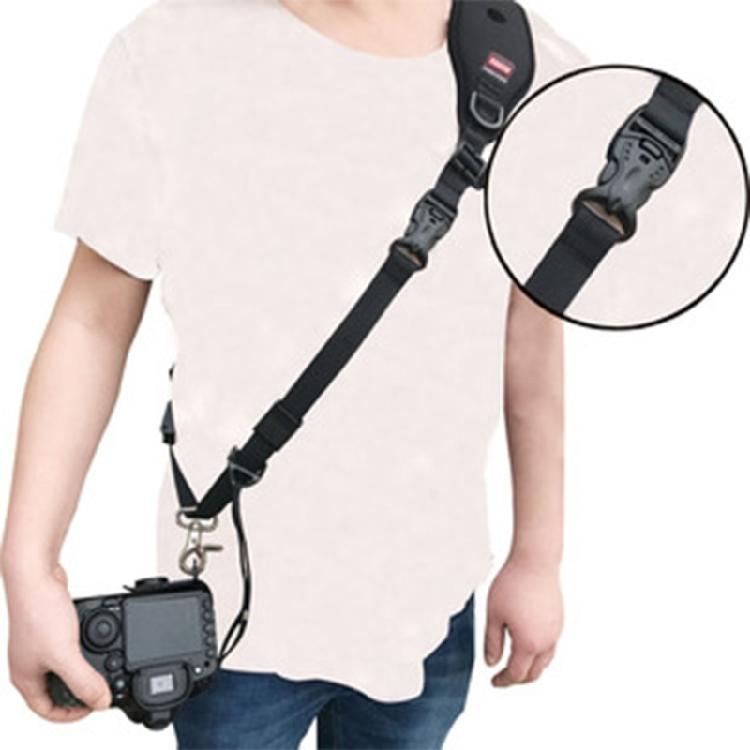 Quick Release Nylon Camera Safety Cord Shock Absorbing Belt For Professional Photographers Outdoor Accessories