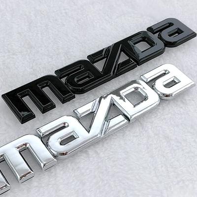 3D ABS Car Front Rear Emblem Stickers Trunk Badge for CX3 CX5 Atenza 3 Axela 2 MX5 6 CX7 RX7 626 CX30 SKYACTIV Protege