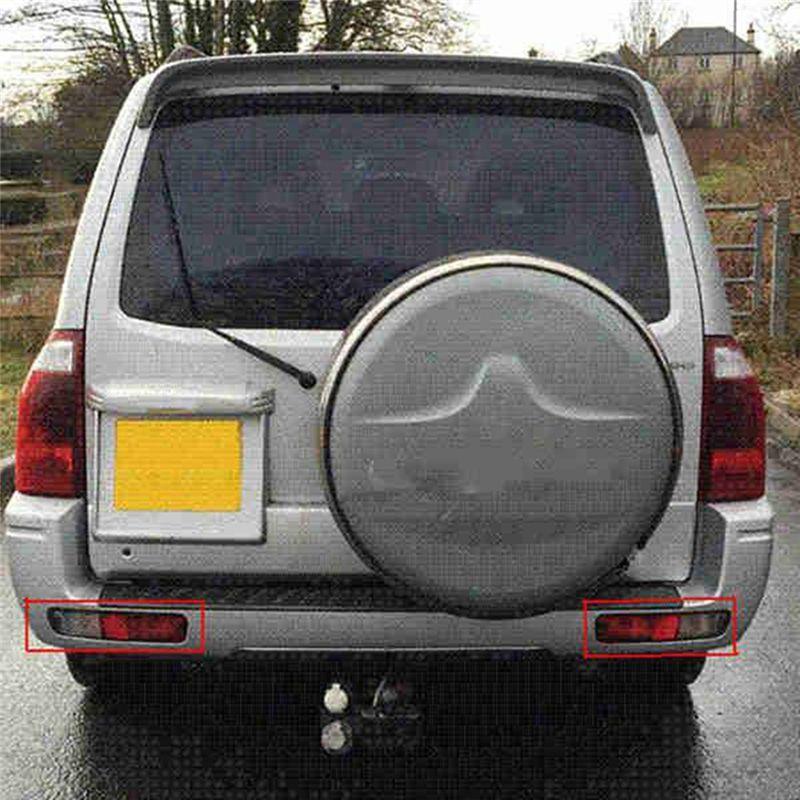 1 PCS Car Rear Bumper Fog Light Reflector Taillights Left For Mitsubishi Pajero Montero V73 V77 02-06