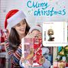 Weihnachts-Countdown 24 Tage Acryl-Adventskalender mit versteckten Blind Boxes für Weihnachtsgeschenke