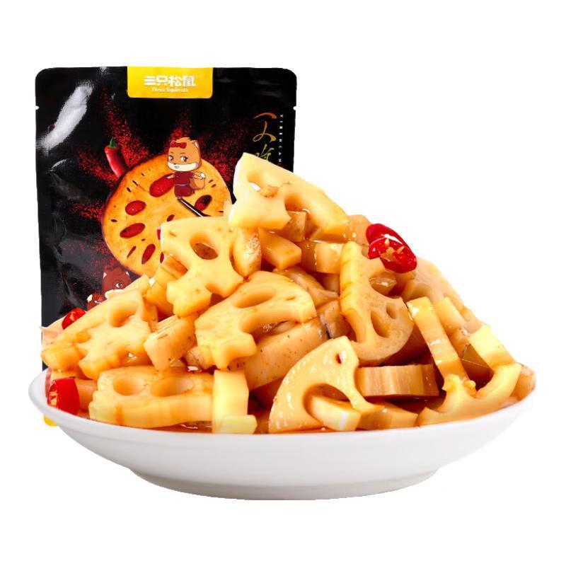 Three Squirrels Crispy Savory Snacks