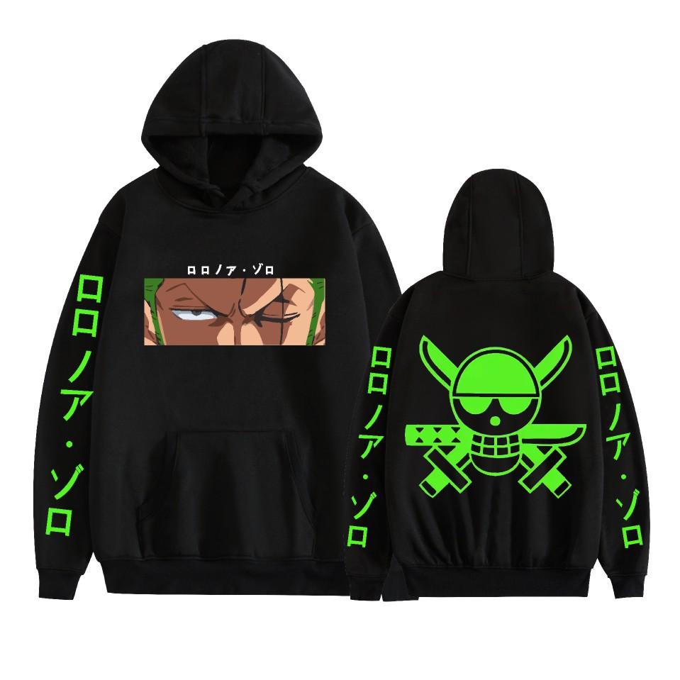 

ONE PIECE Худи для взрослых Уличная мода Худи С графическим принтом Унисекс Худи-пуловер XS чёрный
