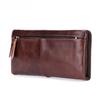 Leren Portemonnee voor Mannen Business Casual Lange Clutch Tas Multi-kaart Koeienhuid Retro Herentas Retro Stijl