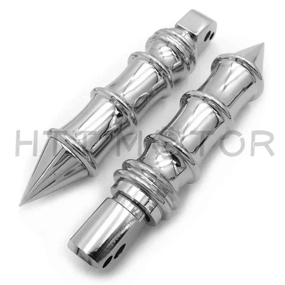 Motorcycle Accessories Gear Skull Footpegs For Passenger 2018-later Softail Fat Boy FLFB Fat Bob 2020-later LiveWire