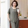 Women's Plus Size Summer Loose-Fit Two-Piece Set