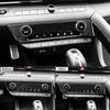 Carbon Fiber Style Center Console Air Conditioning Switch Button Panel Cover Trim Compatible with Hyundai Elantra N Elantra N Line CN7 2021-2025
