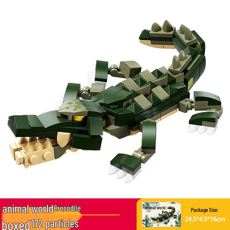 Kai Zhi Compatible Lego Insect Toy: Mantis Model Building Blocks for Kids, Educational Animal Jigsaw Puzzle Gift