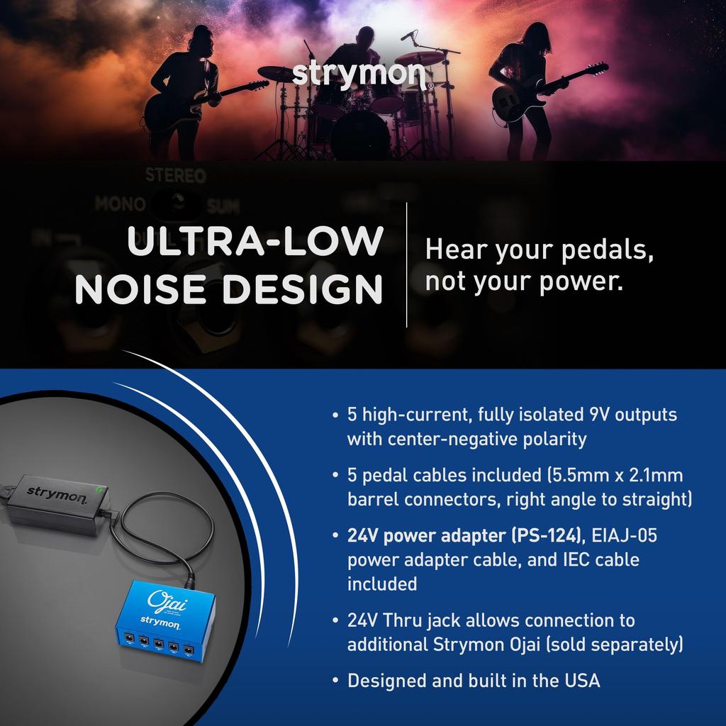 Strymon Current DC Power “Ojai” (High Supply) []