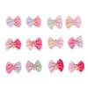 24Pcs Elastic Rubber Band Pet Hair Accessories Small Size Puppy Hair Bows  Pet Photo Taking