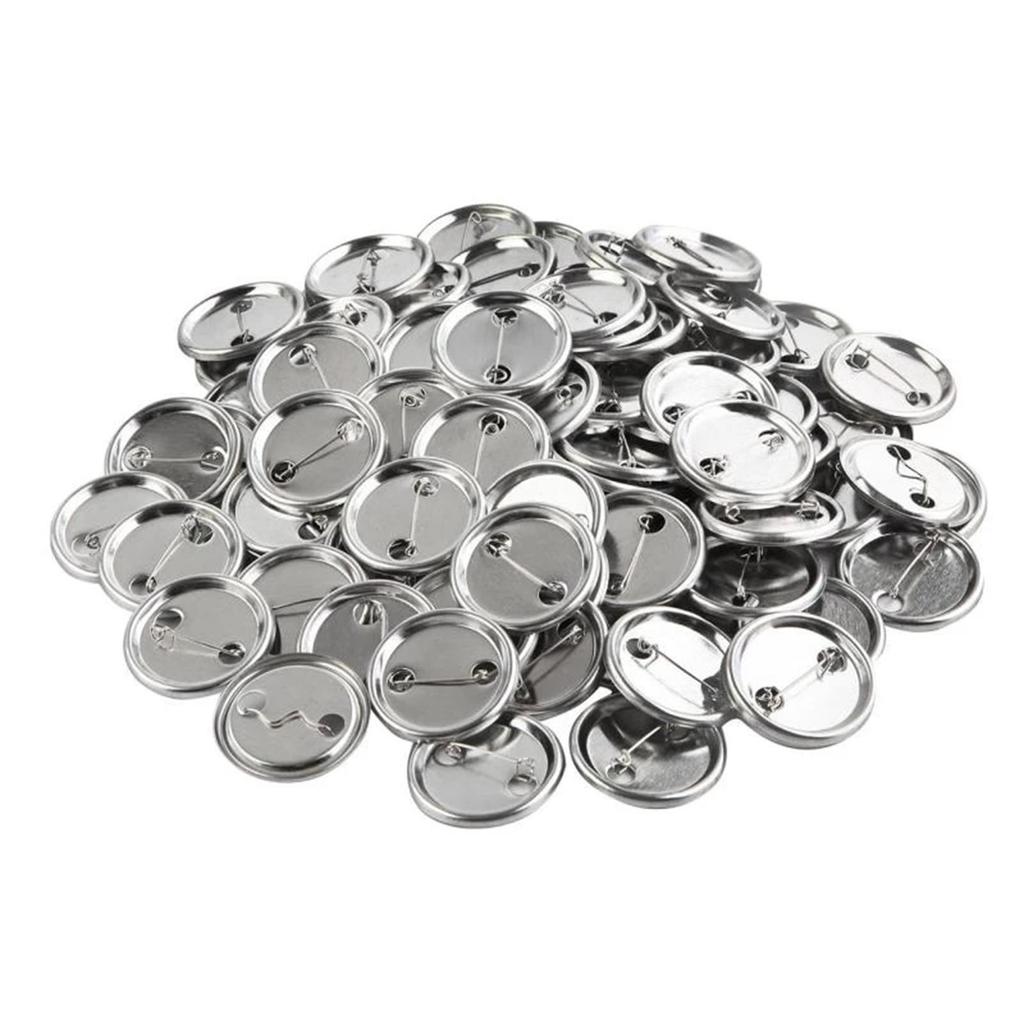 50 Sets/100 Sets 75/37/25 mm Leere Button-Abzeichen Zubehör Material Komponente für Maker-Maschine