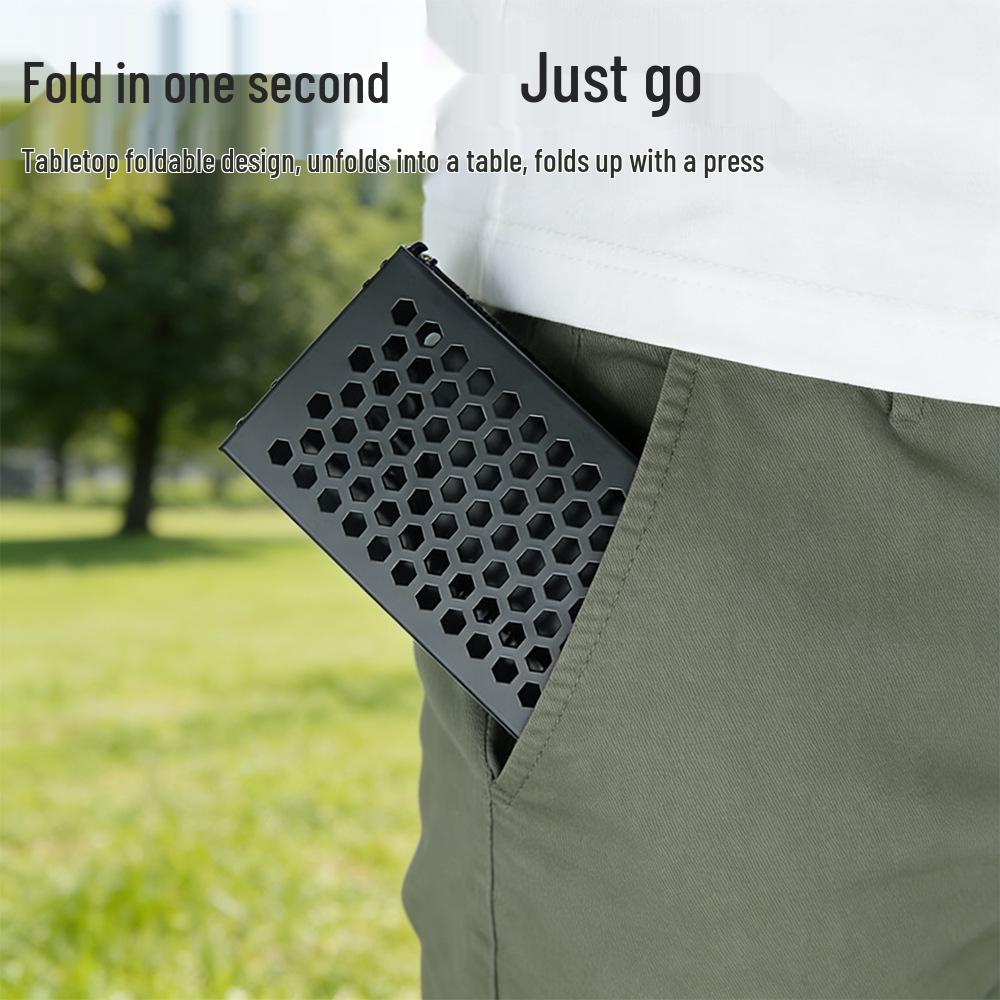 Portable Folding Table for Outdoor Activities - Ideal for Camping, Hiking, and Picnics