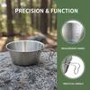 Stainless Steel Sierra Cup Lightweight Portable Bowl Durable Camping Cup  Picnic