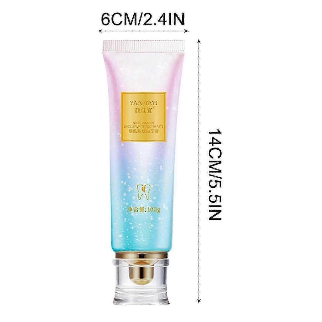2025 Yenkaichi Niacinamide Toothpaste Removes Stains, Cleanses And Freshens With A Long-lasting Scent.