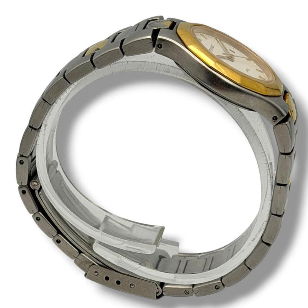 Used Operating TISSOT Tissot PRX Quartz Ladies' Two-tone Date