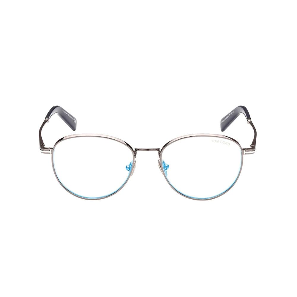 

Tom Ford FT 5749 B 012 52 мм круглые очки унисекс 52 мм темно-рутениевые