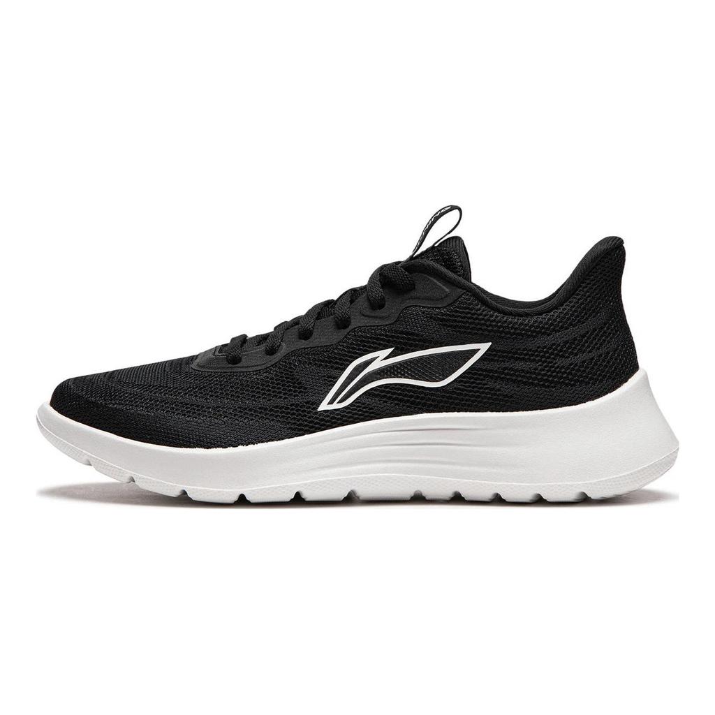 Li Ning Light Strings Cushioning Slip Resistant Abrasion Resistant Lightweight Low Top Casual Running Shoes Women's ARSU022-2