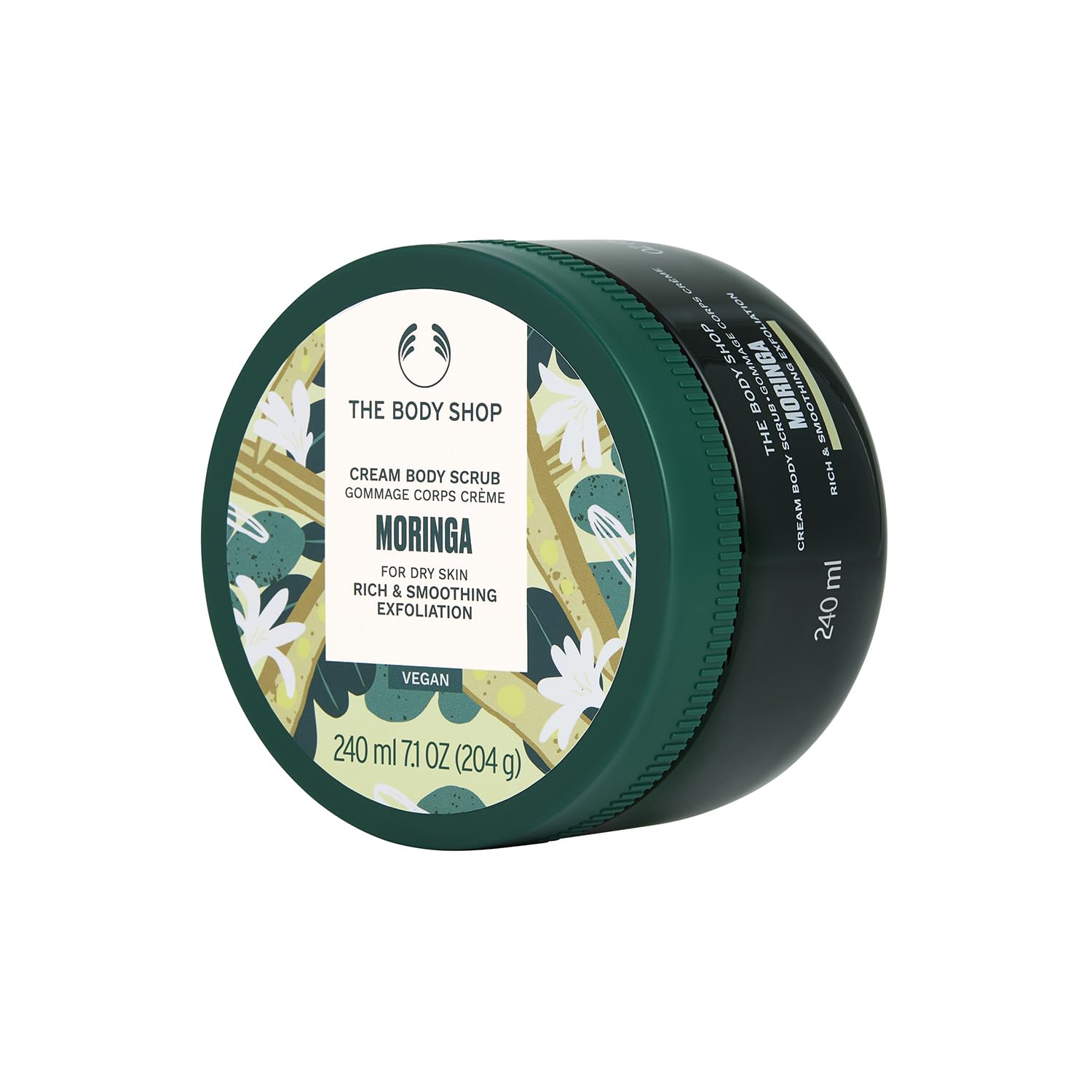 The Body Shop Скраб для тела MO 240 мл [Официальный] (Аромат Моринга) [Оригинальный продукт]
